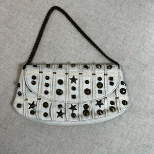 Betsy Johnson Vintage Studded Shoulder Bag
